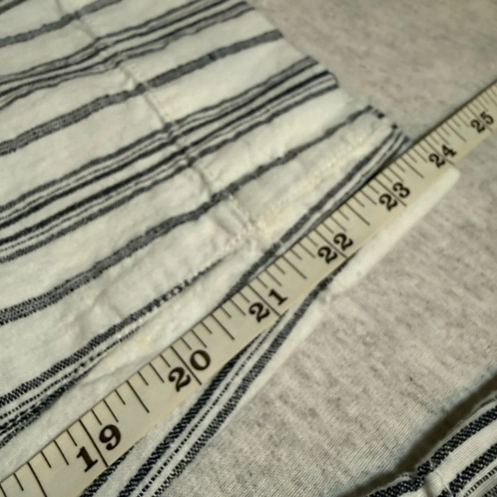 Madewell Linen-Cotton Track / Paperbag Pants – Size‎ 00